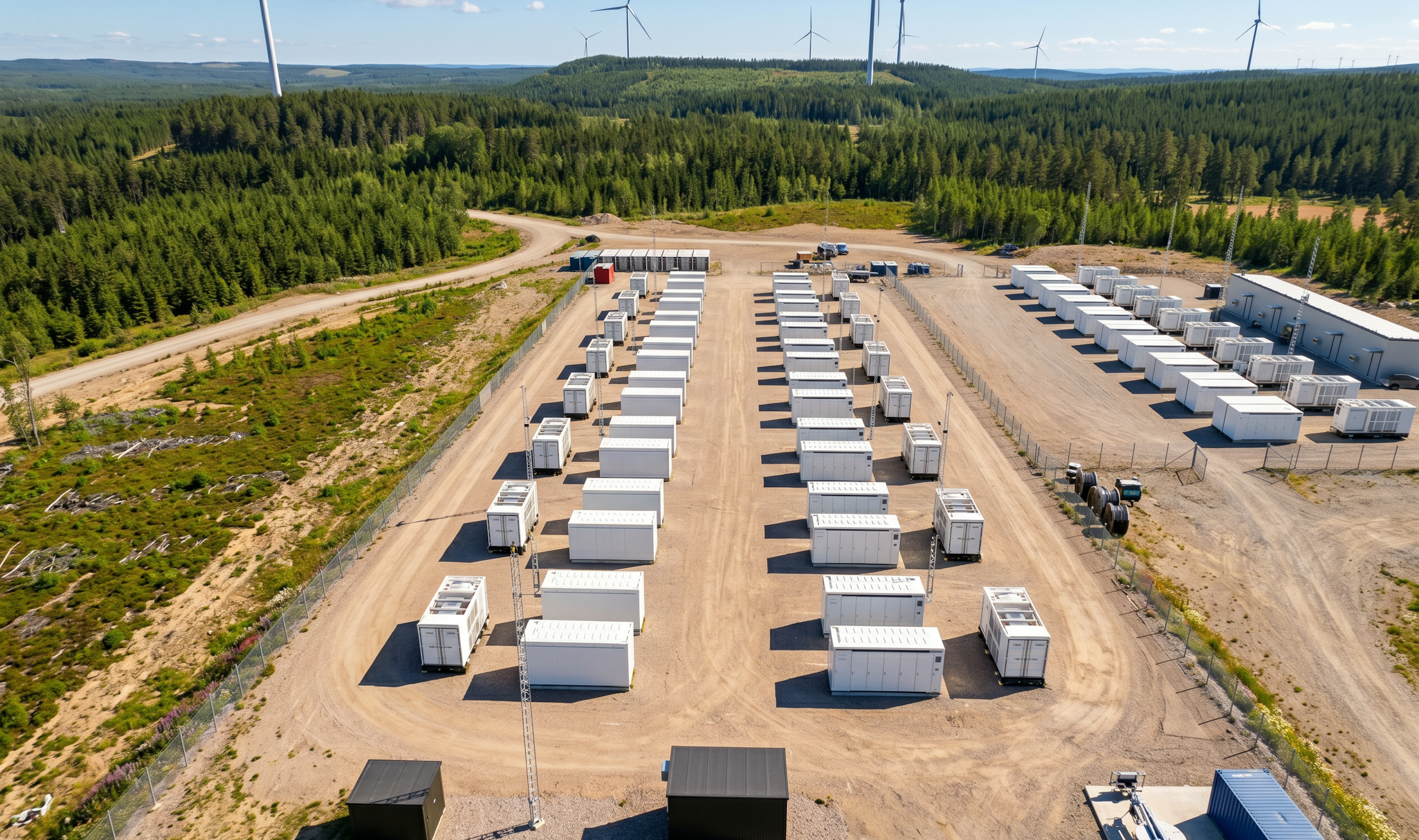 WOOD & Company a Delta Capacity uviedli do prevádzky najväčšie batériové úložisko v Škandinávii. Projekt bol zrealizovaný len za 15 mesiacov