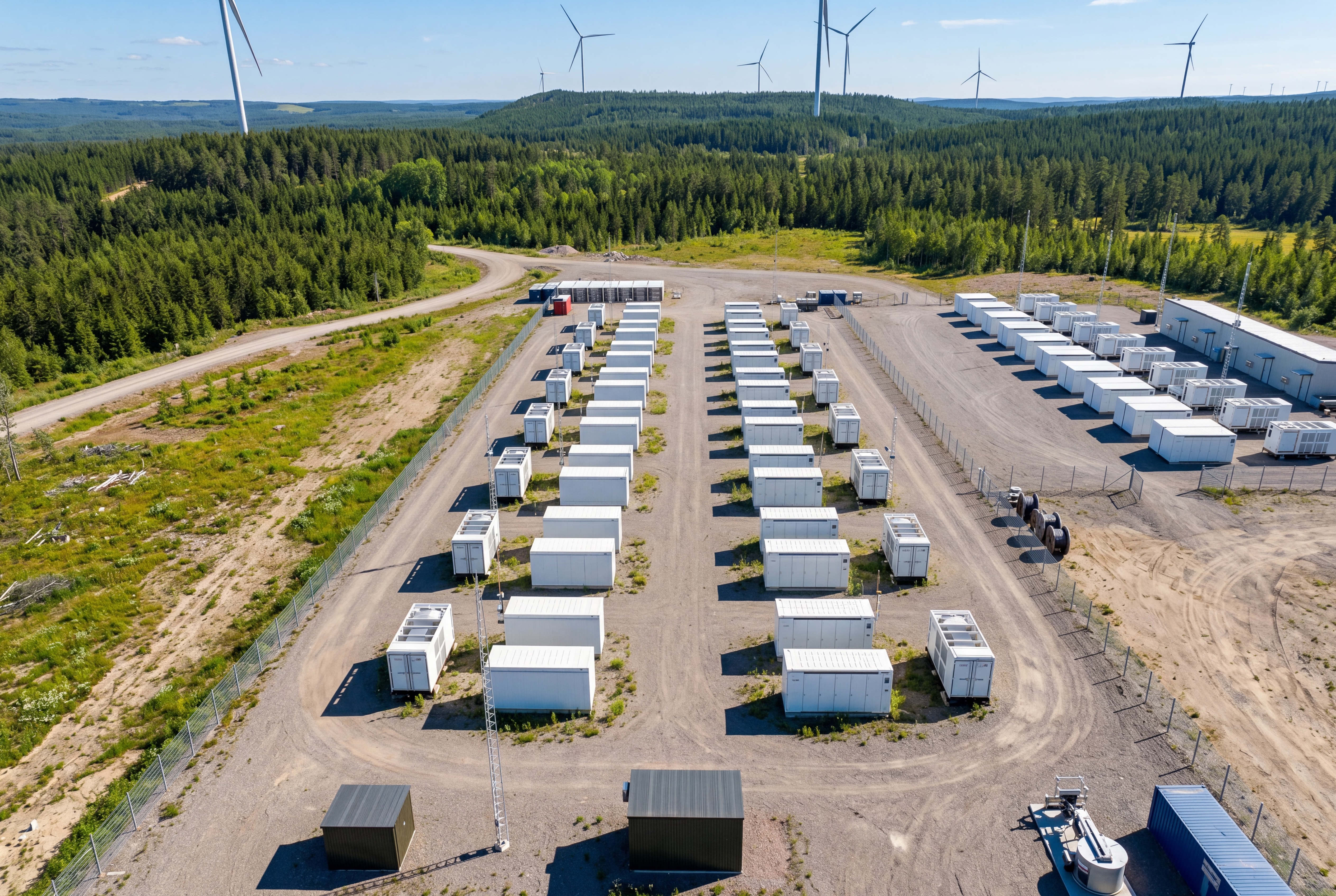 WOOD & Company a Delta Capacity uvedly do provozu největší bateriové úložiště ve Skandinávii. Projekt vznikl za pouhých 15 měsíců