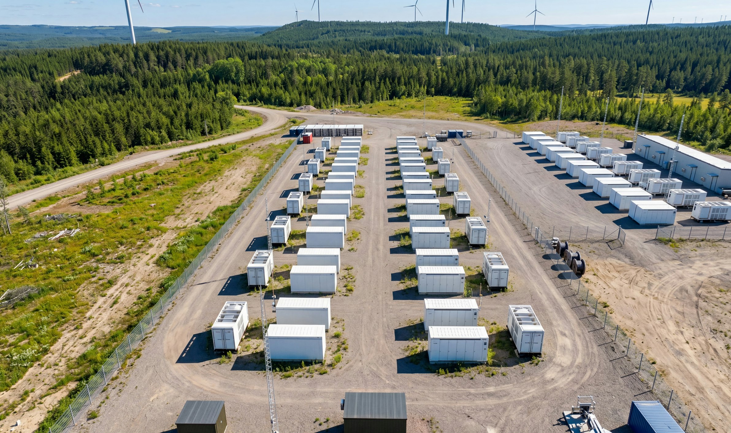 WOOD & Company a Delta Capacity uvedly do provozu největší bateriové úložiště ve Skandinávii. Projekt vznikl za pouhých 15 měsíců