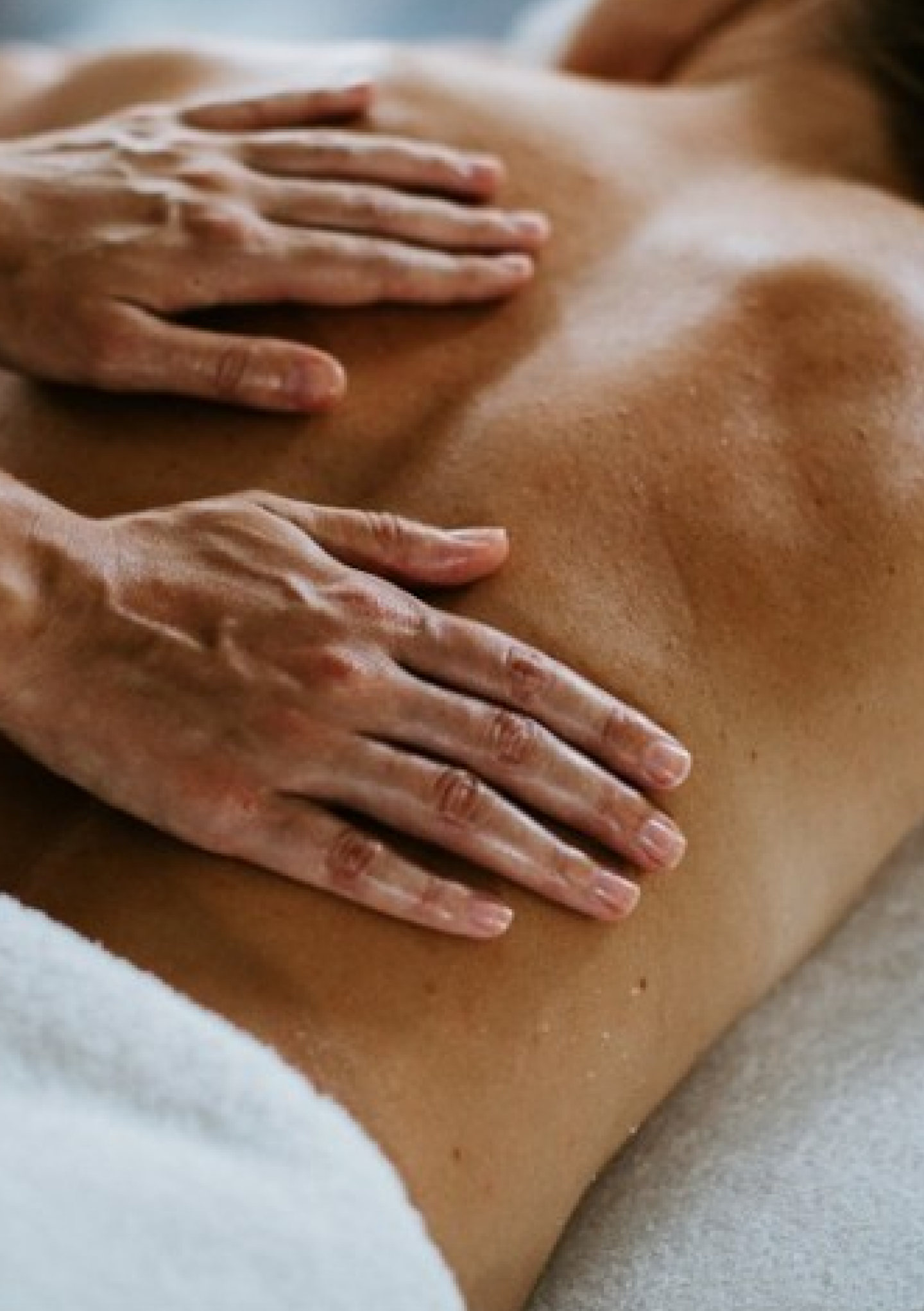person getting a massage