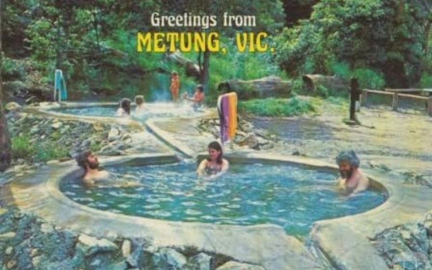 Metung Hot Pools history