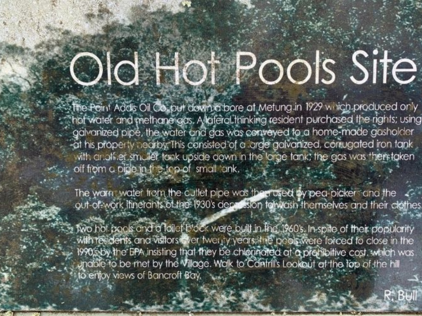 old hot pools site