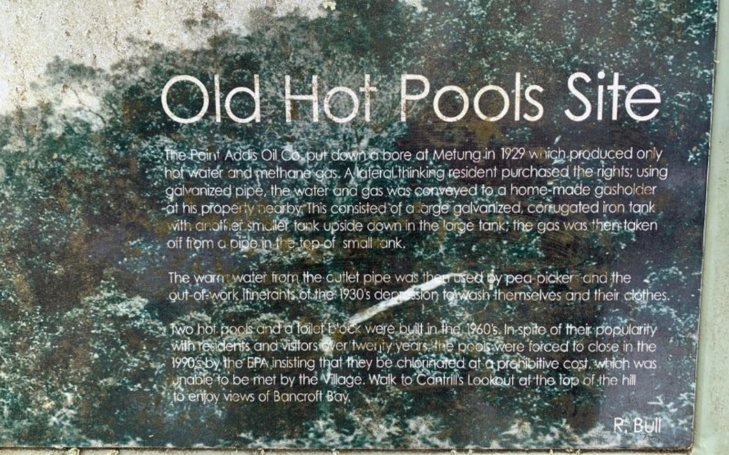 old hot pools site