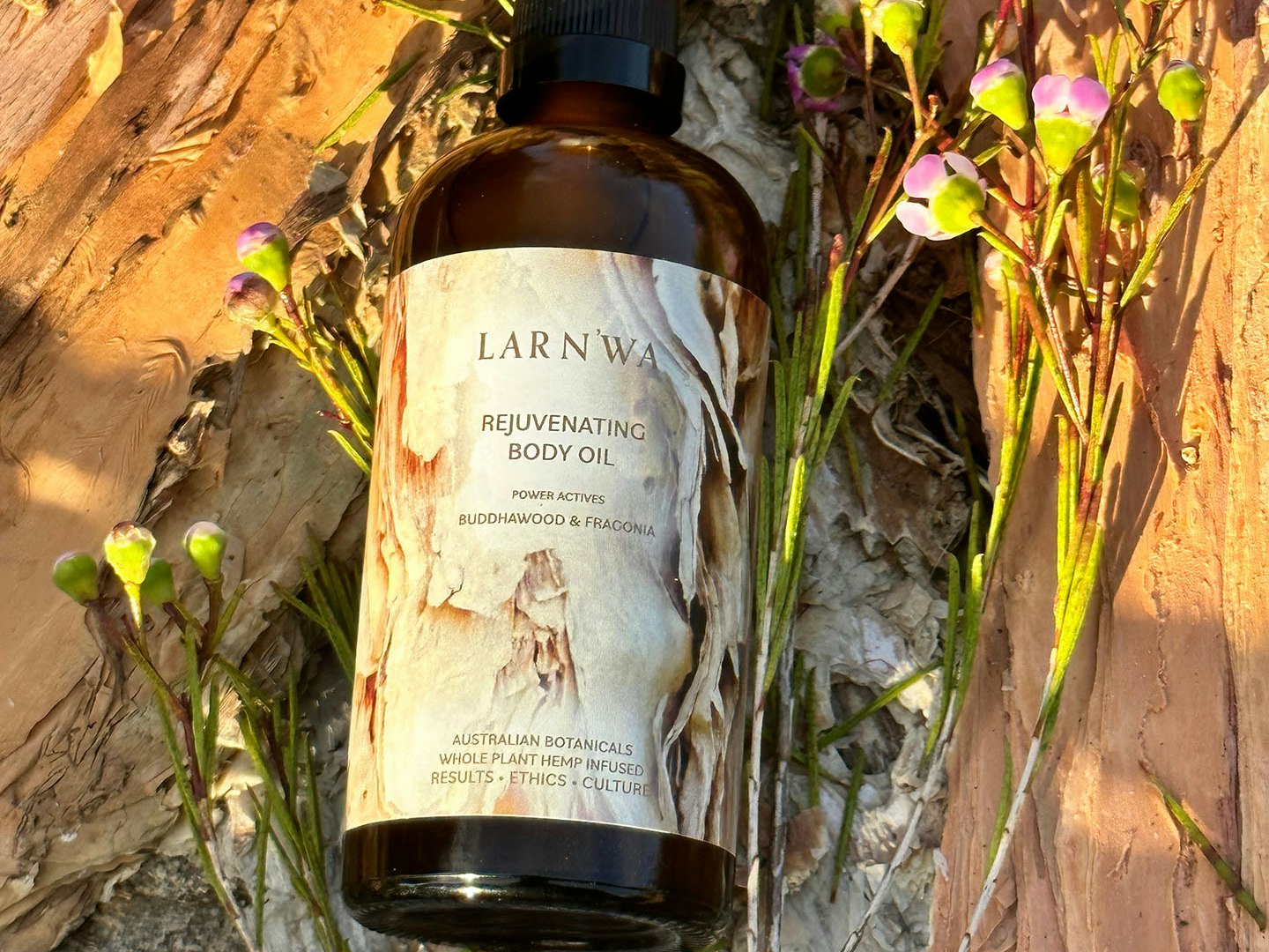 larn'wa botanicals body oil