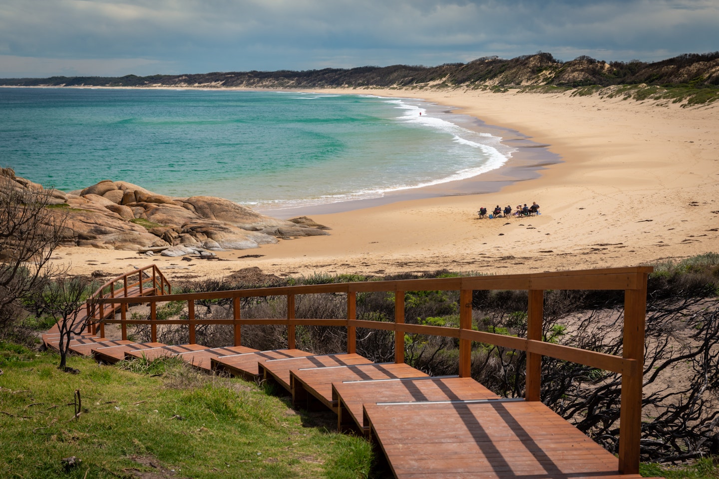 salmon rocks beach cape conran
