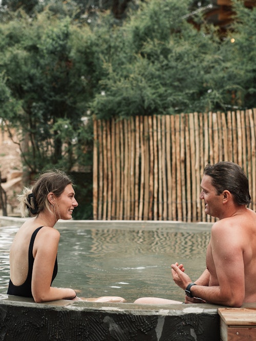 metung hot springs sauna pool