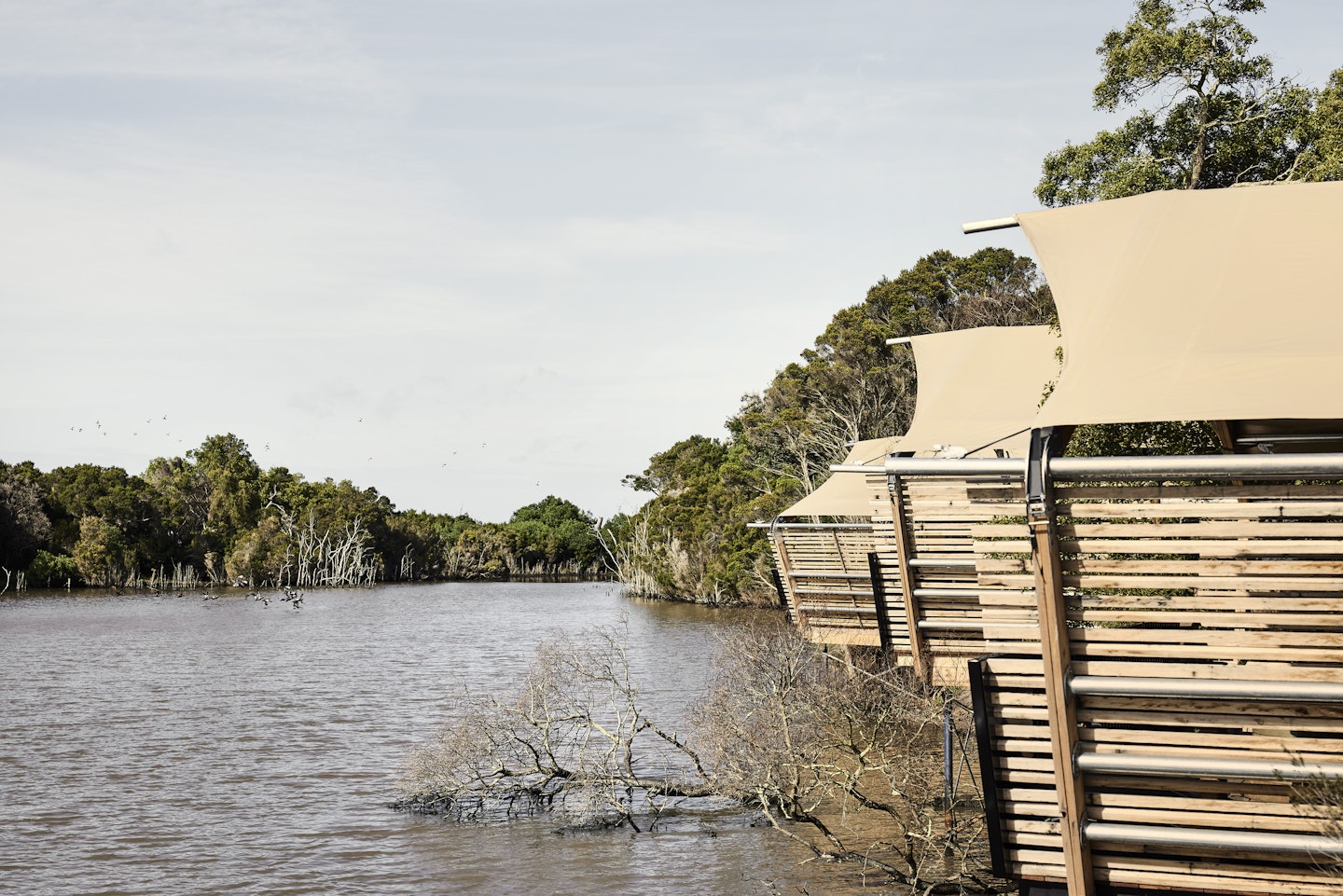 lagoon glamping