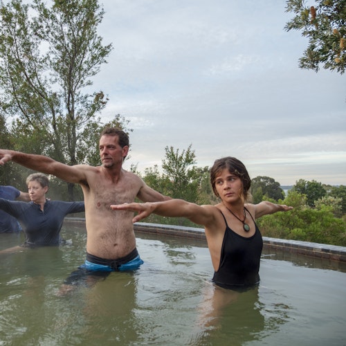 hot springs yoga