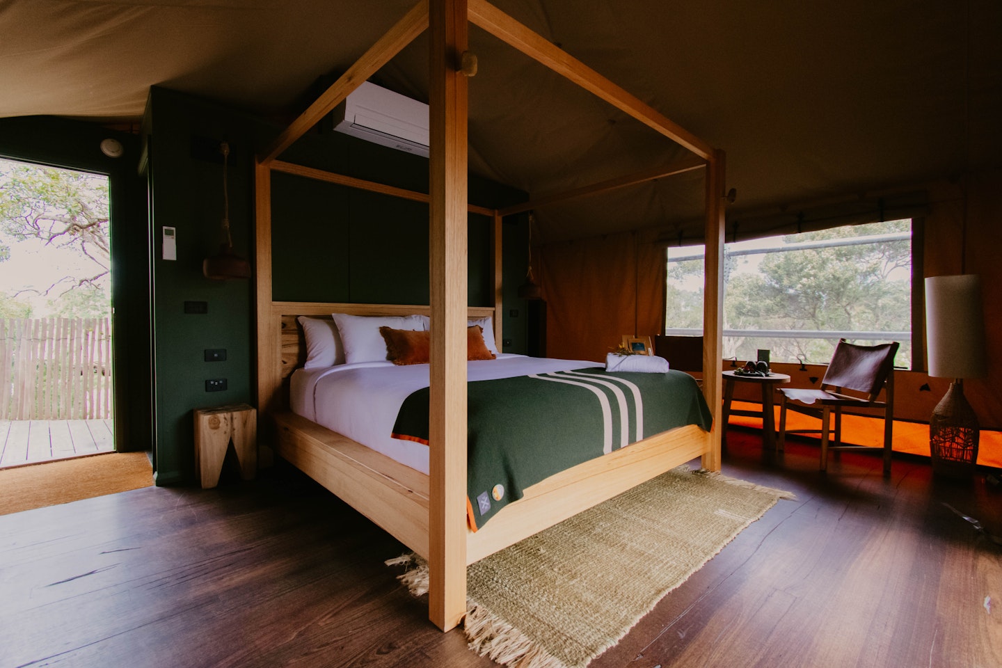 Glamping at Metung Hot Springs