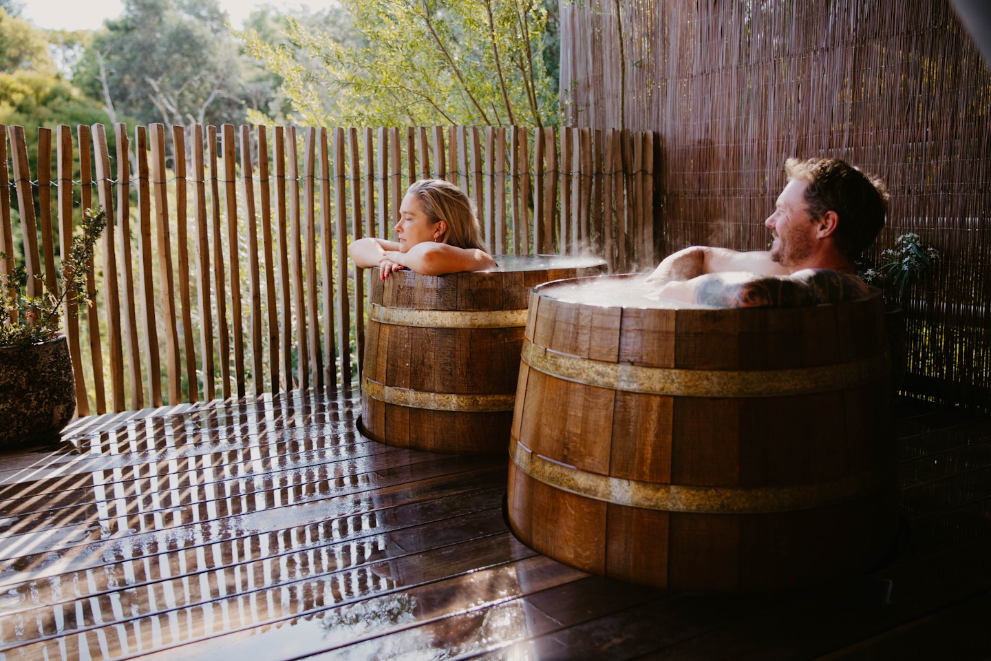 Glamping at Metung Hot Springs
