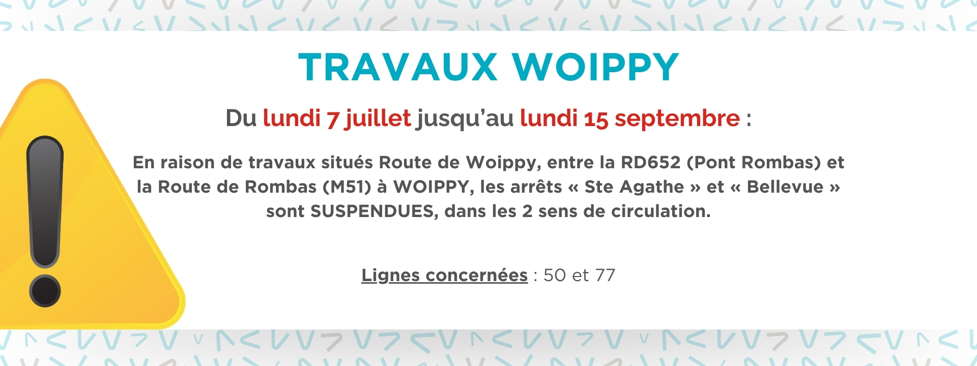 Travaux Woippy