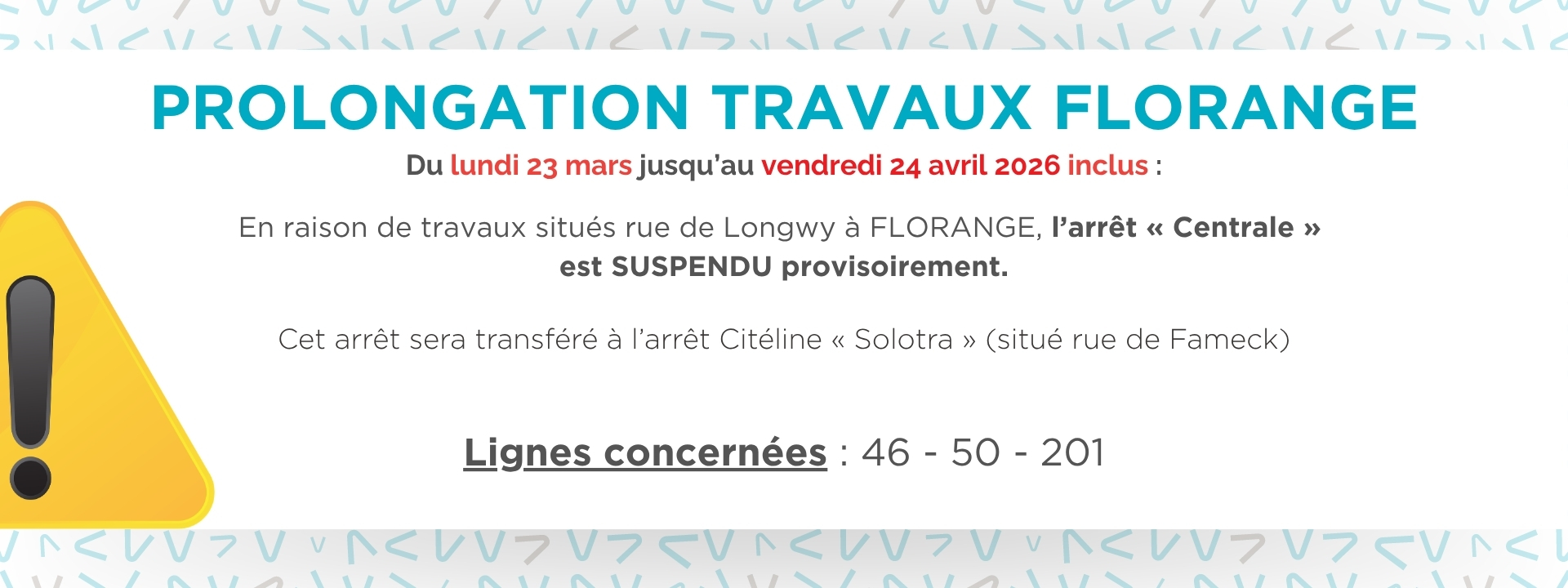 Prolongation Florange Mars 26