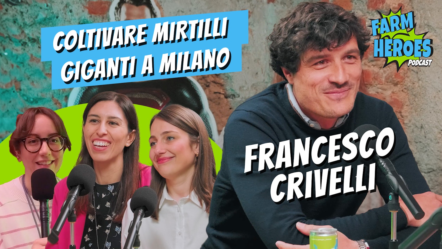 Coltivare mirtilli giganti a Milano | Francesco Crivelli | Farm Heroes | EP. 2