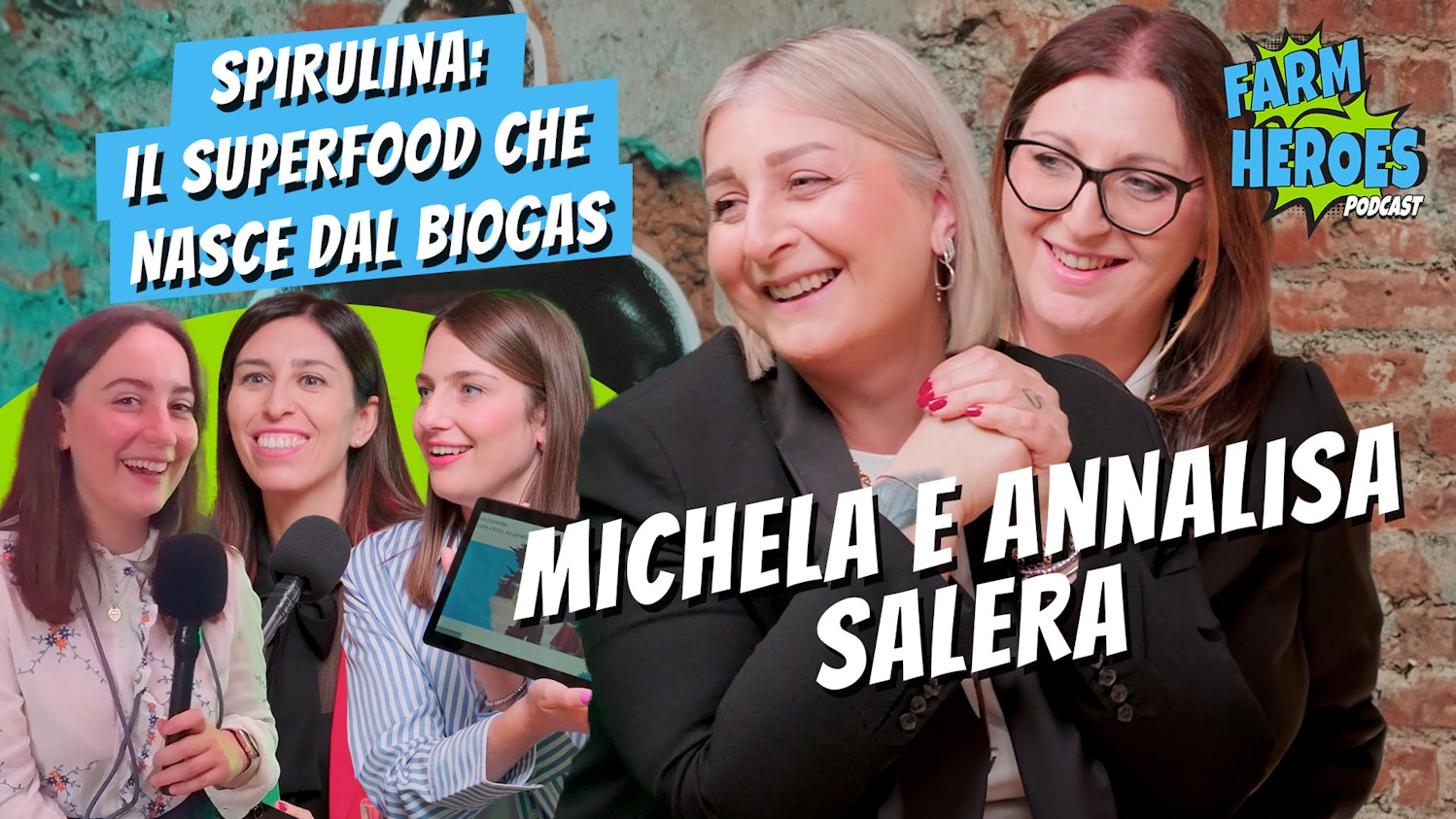Spirulina: il Superfood che nasce dal biogas | Michela e Annalisa Salera | Farm Heroes | EP.3