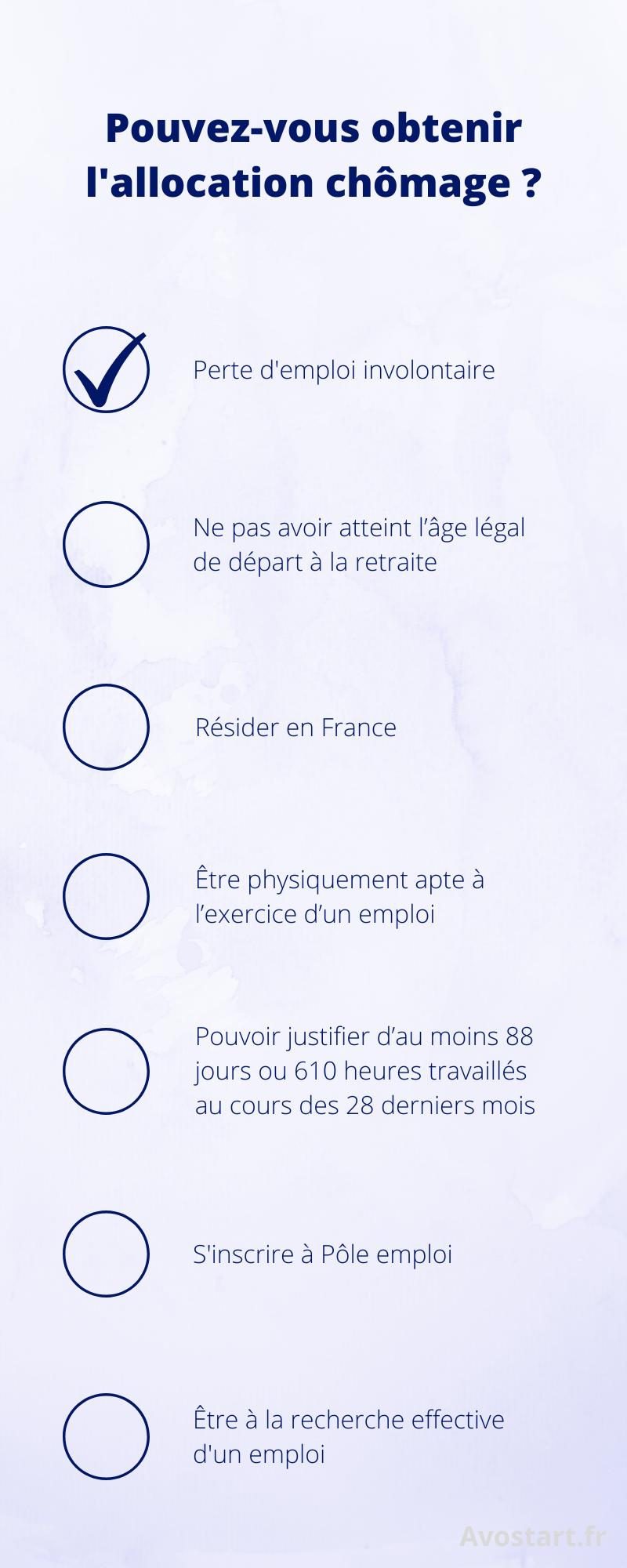 Vous pouvez, après une rupture conventionnelle, obtenir le versement de l'allocation chômage sous réserve de remplir les autres conditions requises.