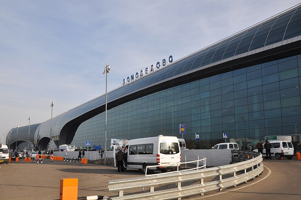 Cette image représente l'aéroport de Moscou-Domodedovo (Russie), qui constitue le 13e plus grand aéroport en Europe. 