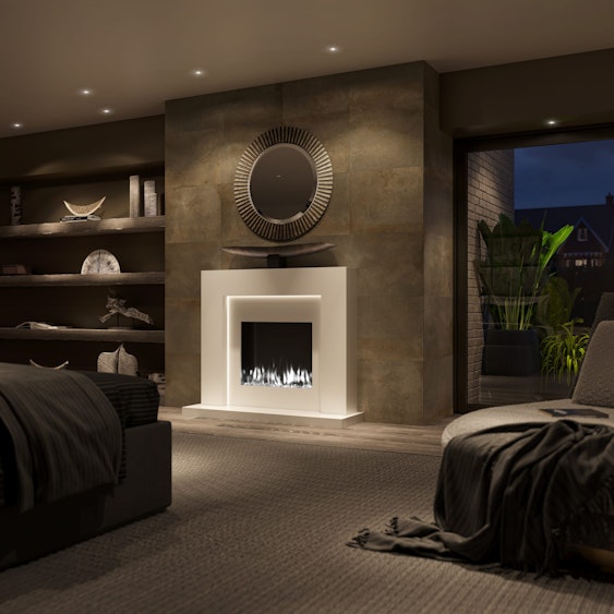 Can You Leave An Electric Fireplace On All Night?