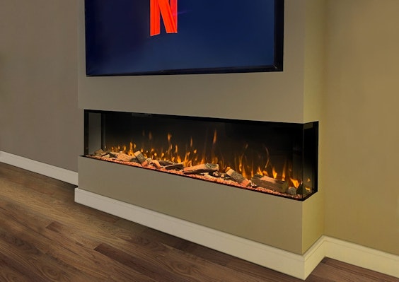 Do electric fires give off much heat?