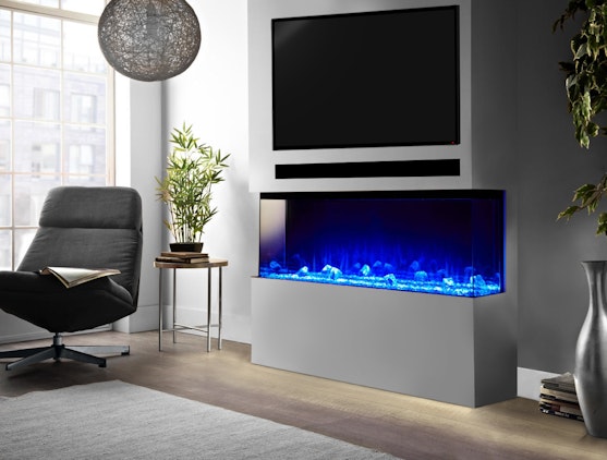 Fireplace in Focus Bespoke Panoramic 1500 HD+
