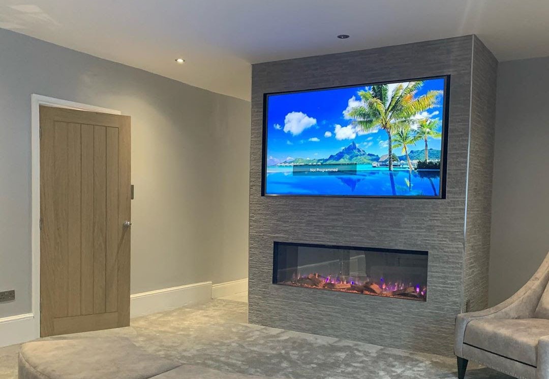 How to Build a False Wall For An Electric Fireplace
