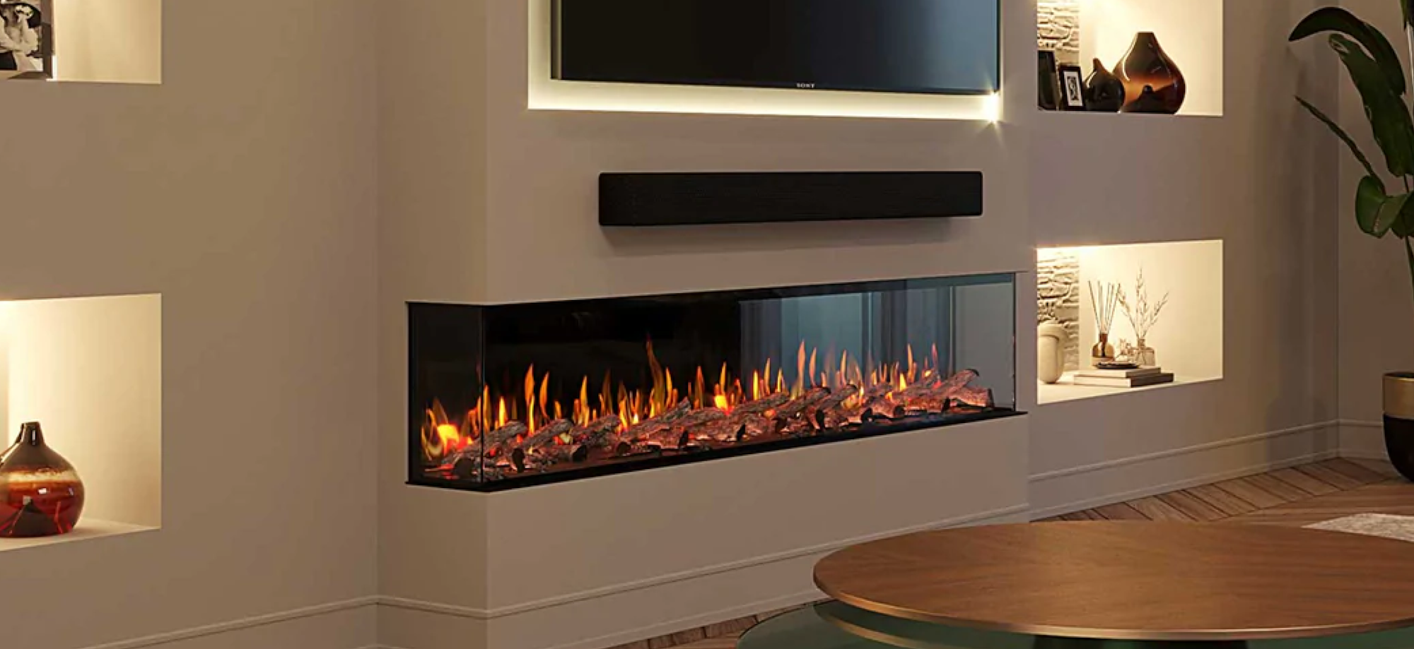 Matching Your Tv Size To Your Fireplace. | Fireplace Factory