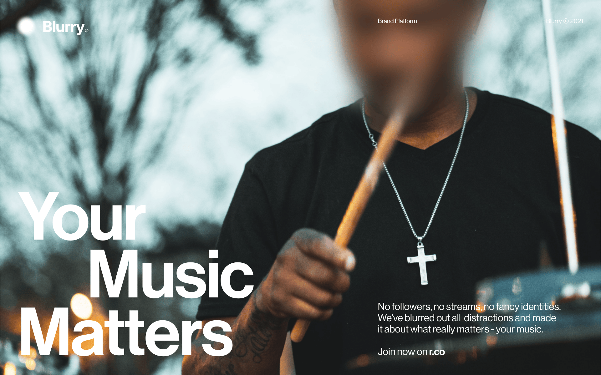 Image with text saying Your Music Matters