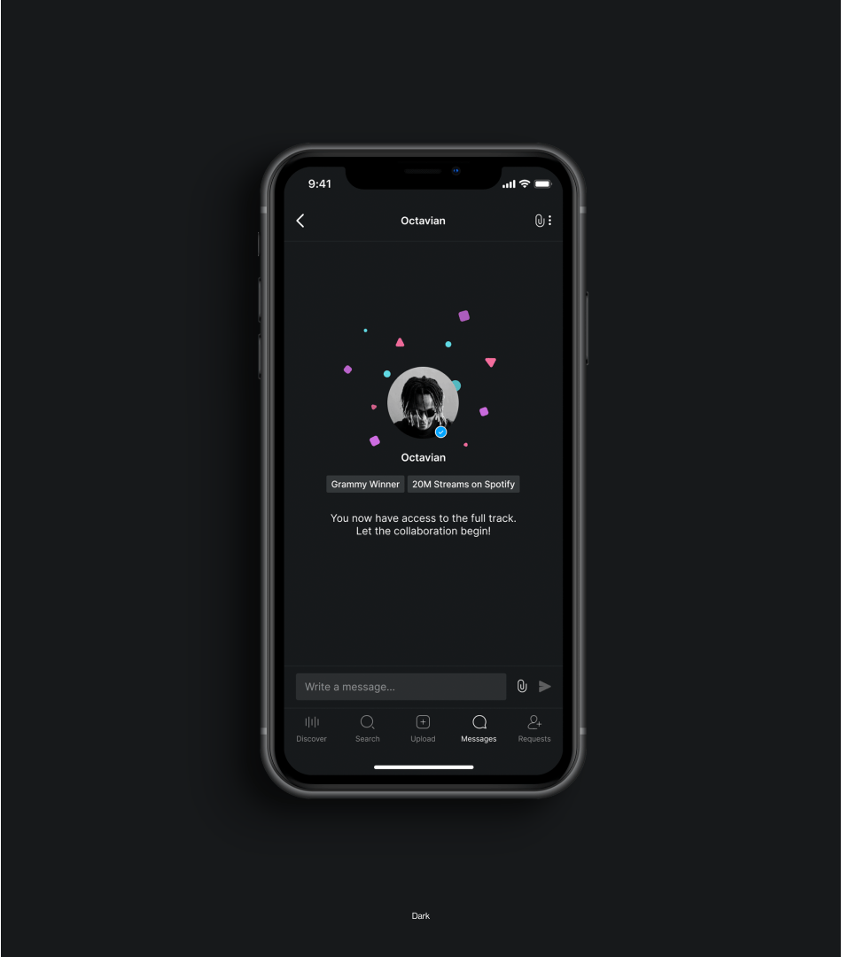 Image of Blurry platform dark version