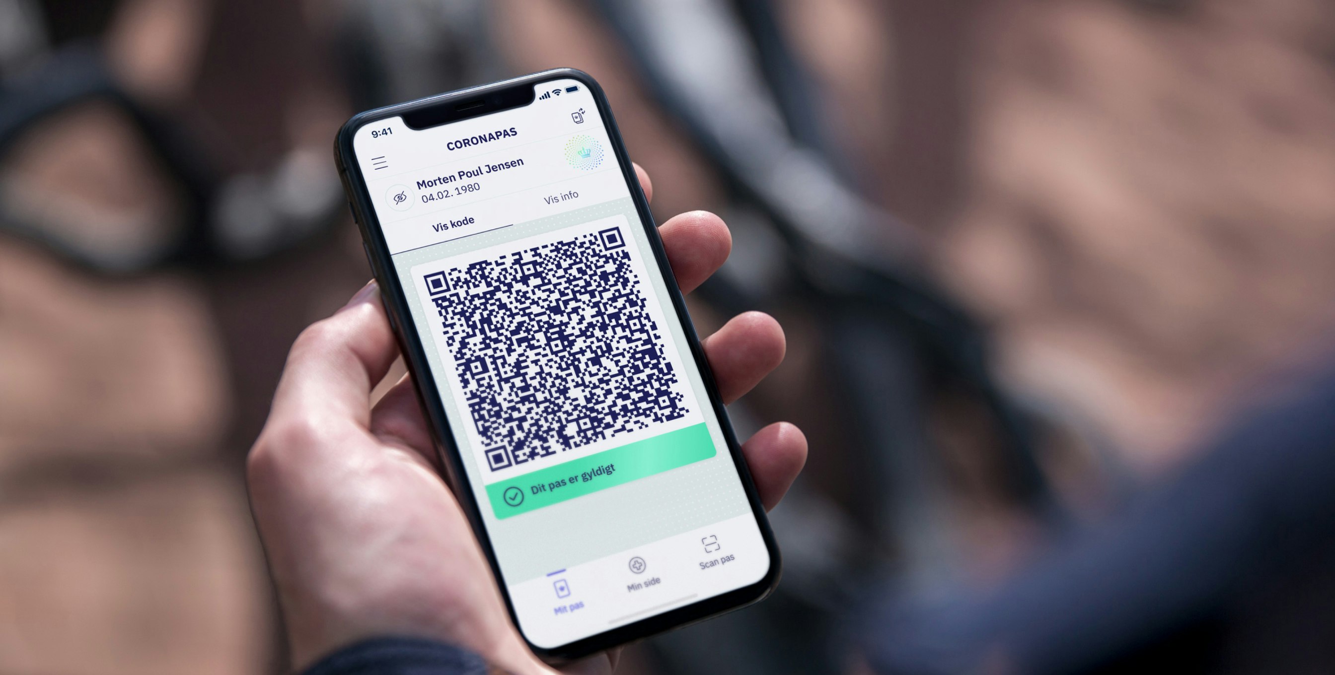 Coronapas case study — Digitaliseringsstyrelsen