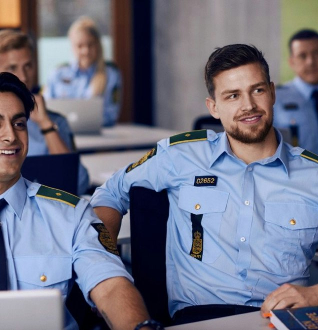 New website and campaign for
Danish Police School