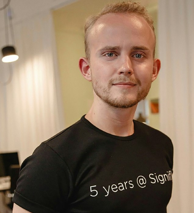 Nikolaj celebrates 5 years @ Signifly