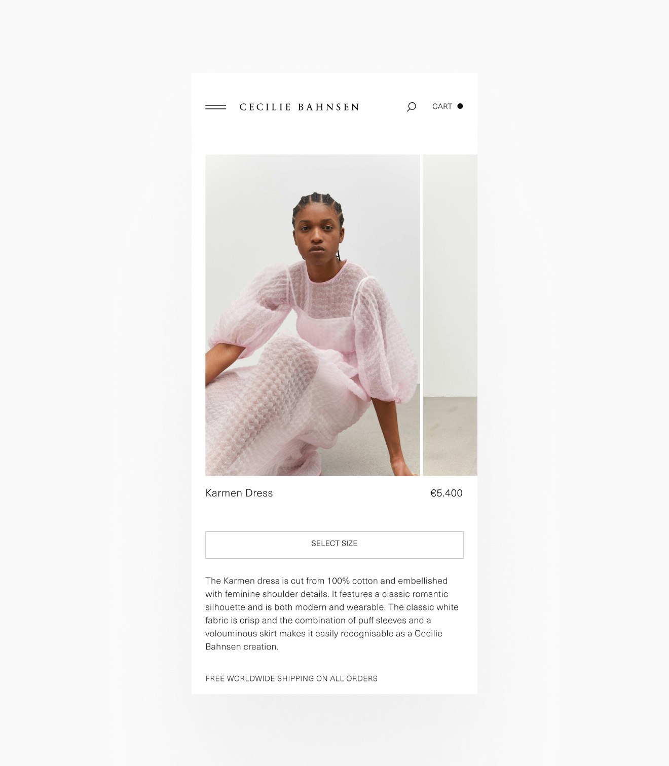 Cecilie Bahnsen case study — Signifly