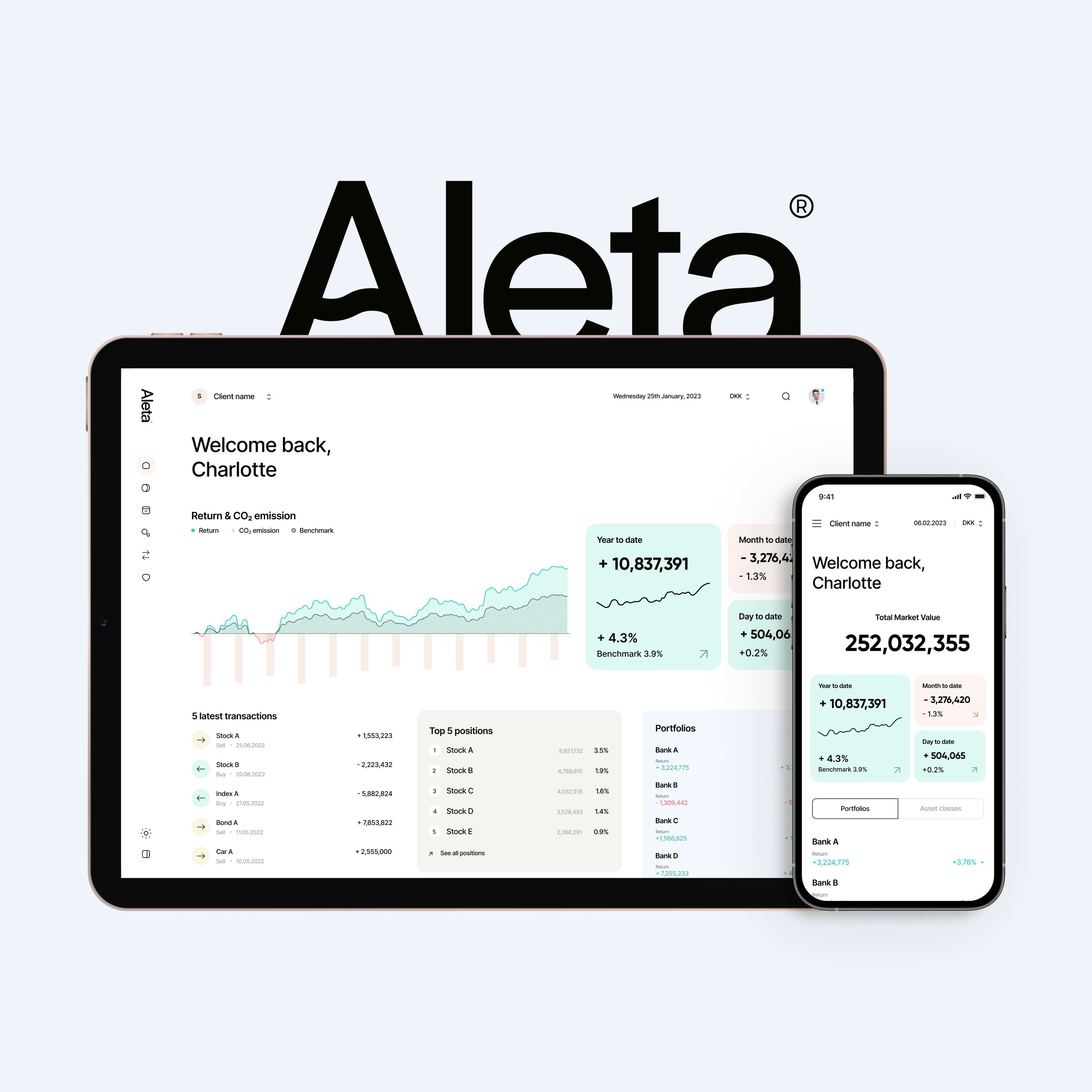 Continuing our collaboration with Aleta