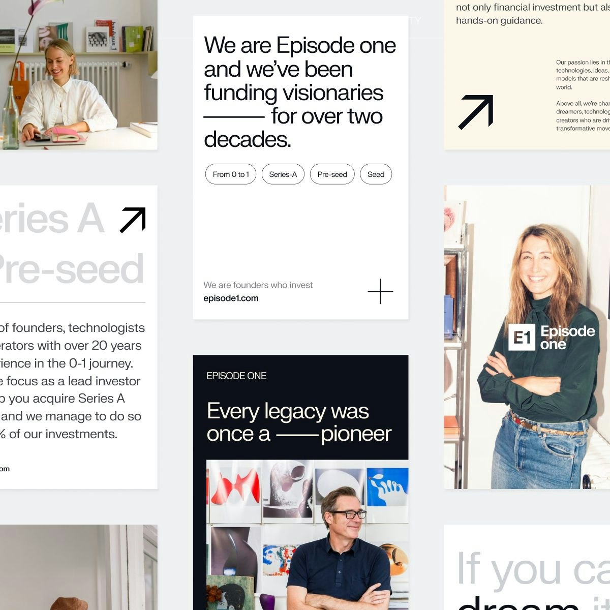 Episode 1 rebranding and new website launch — Signifly insight