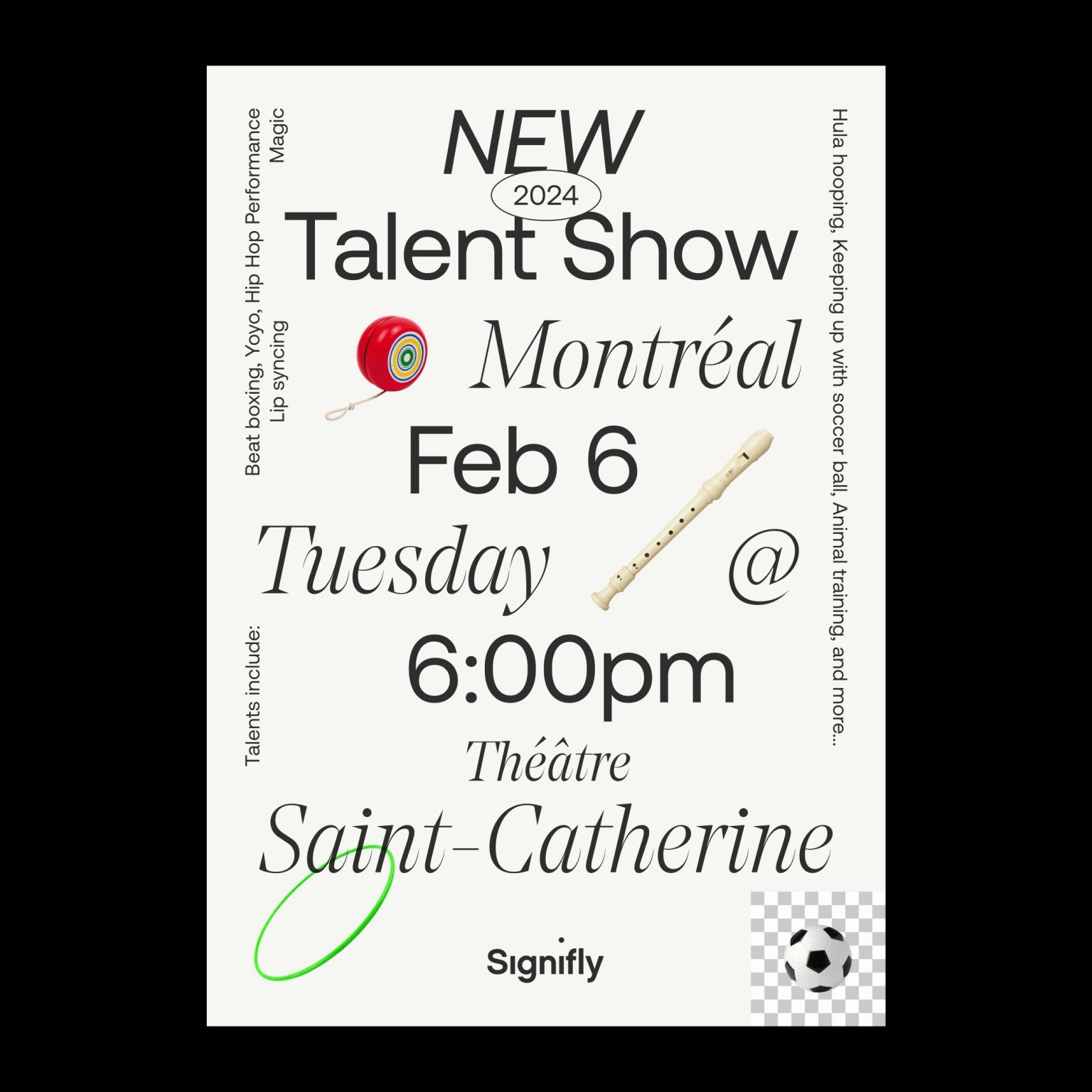 Signifly talent show — Signifly insight