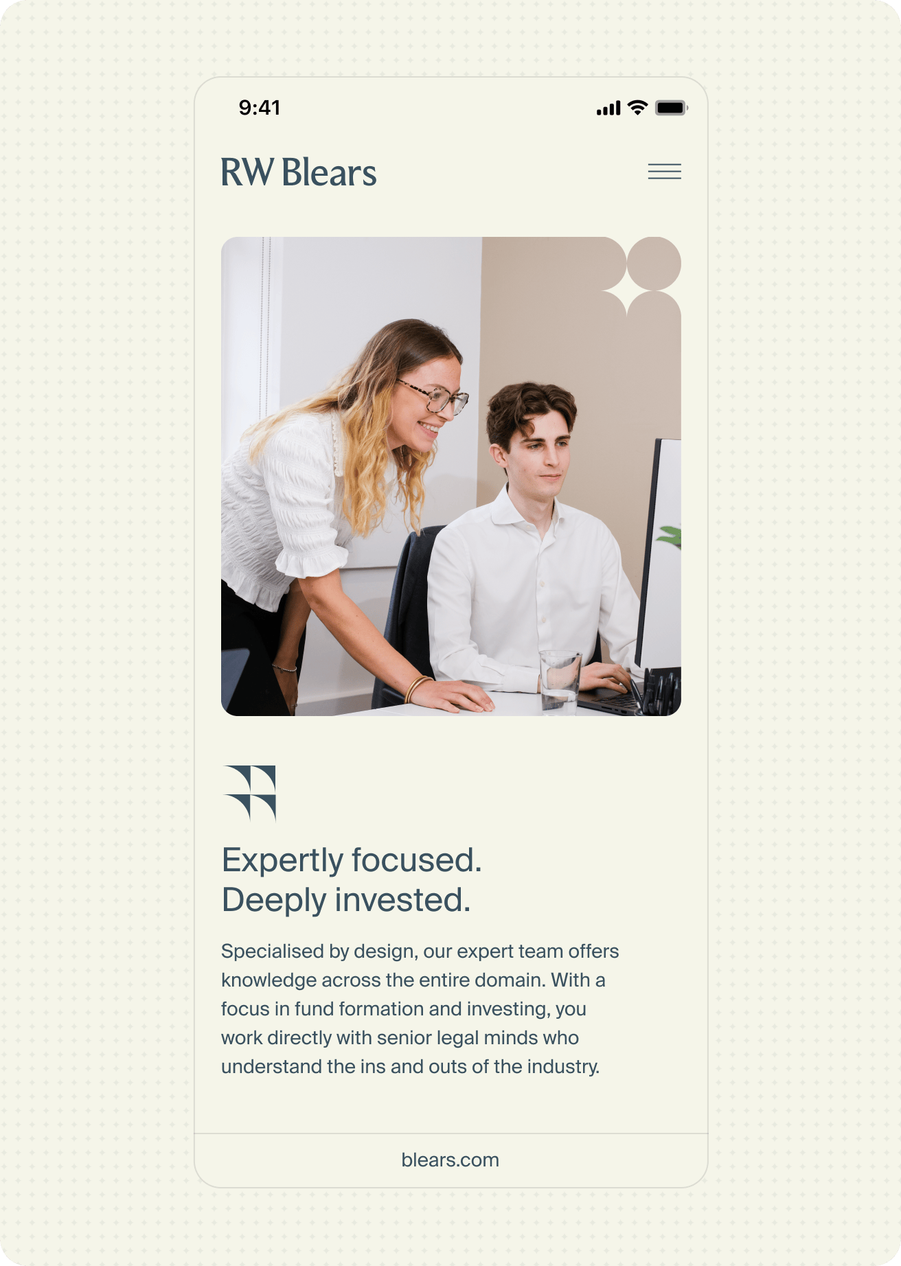 Rw Blears case study — Signifly