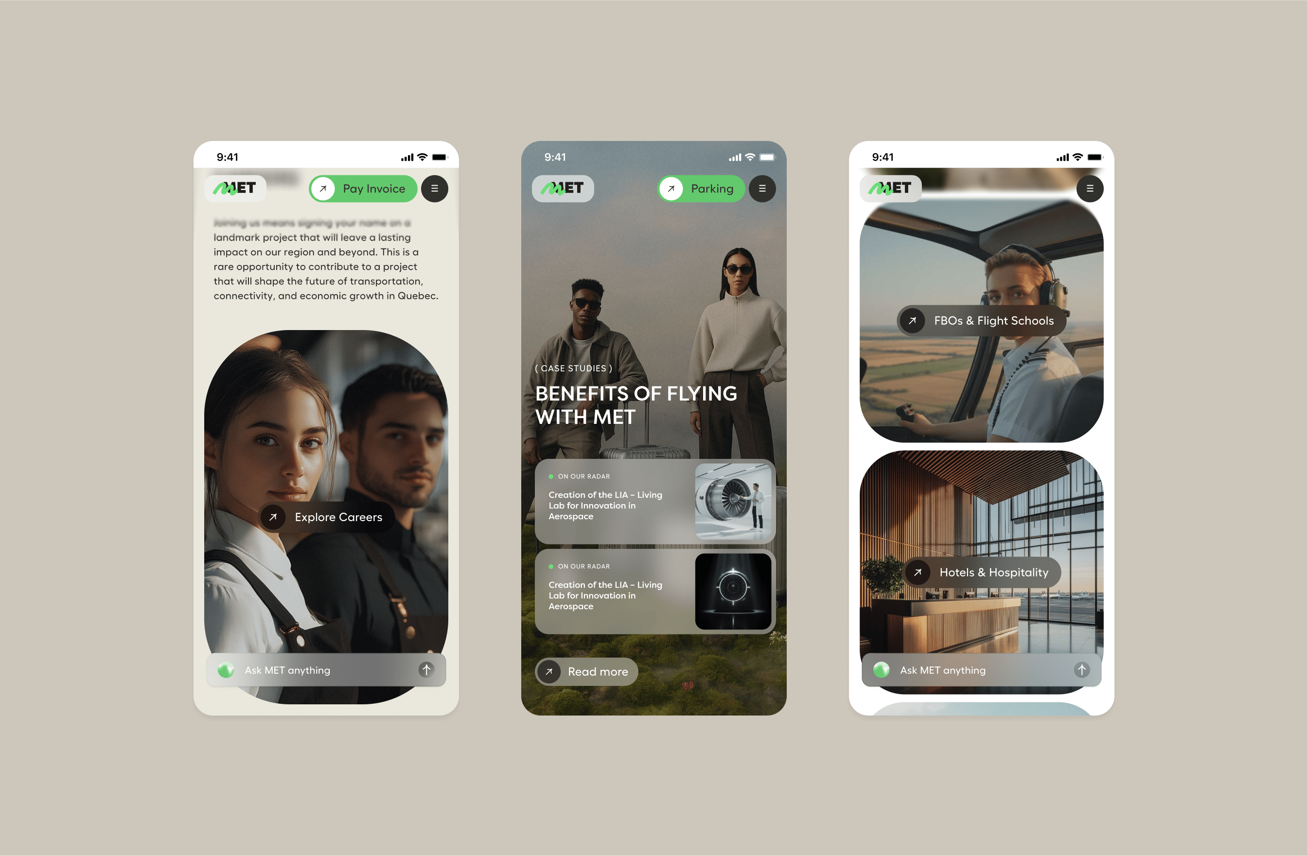 Montreal Metropolitan Airport case study — MET