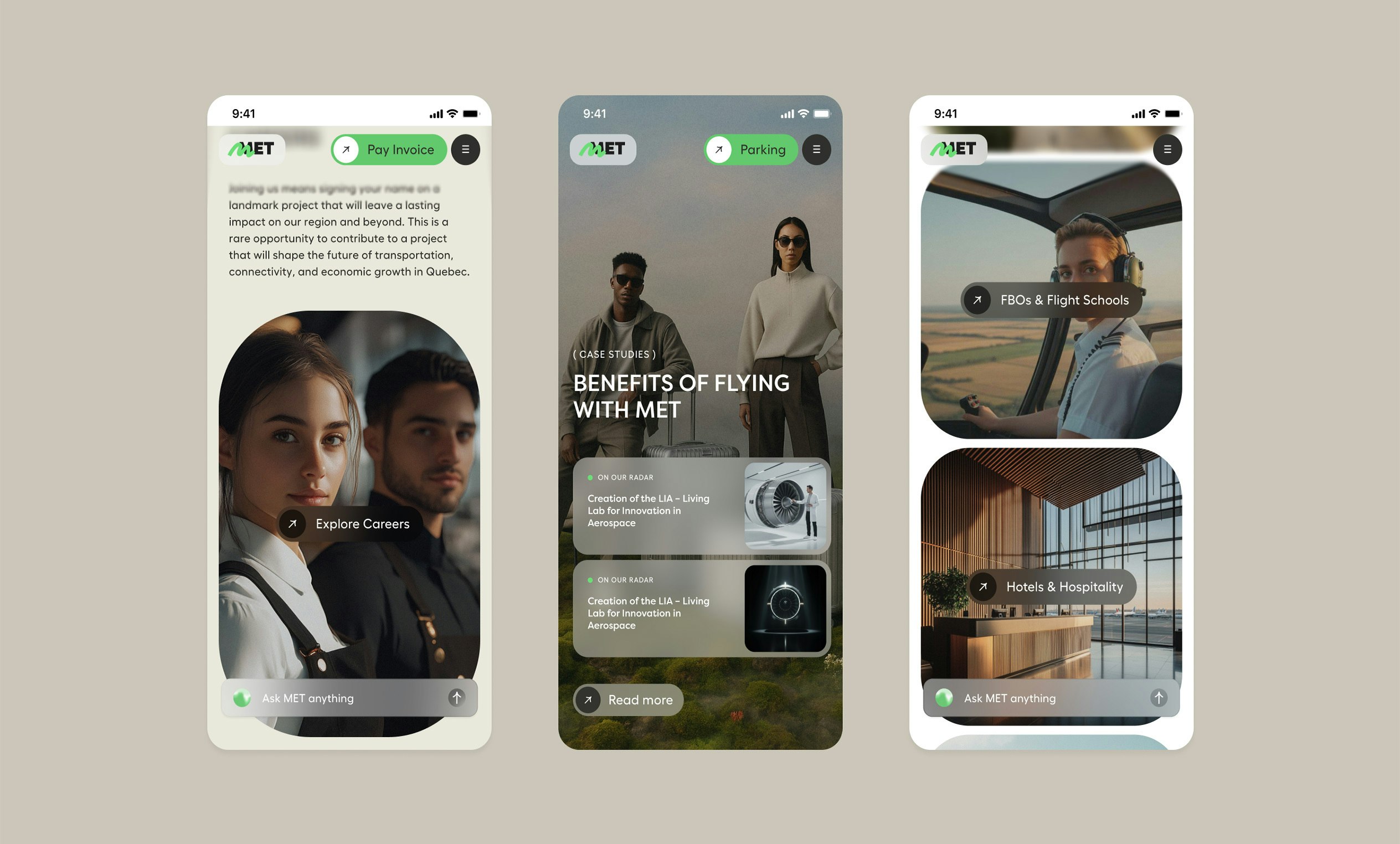 Montreal Metropolitan Airport case study — MET