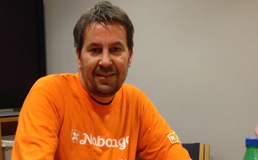 Kjell Myhre fra Sandefjord vant 1 million kroner i Nabolaget den 20. februar 2015.
