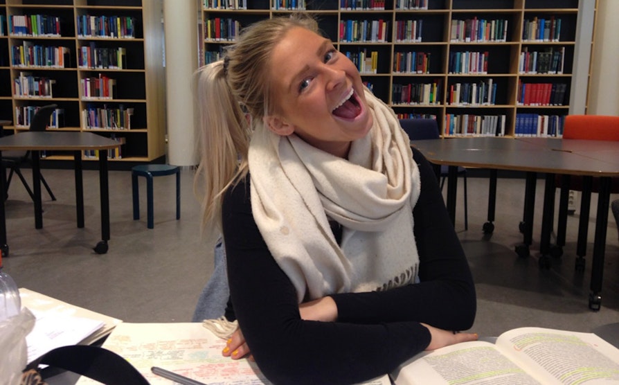 Lisa Marie Nylund, vinner av Lotto-konkurranse på Facebook. Får 10.000 til ny seng