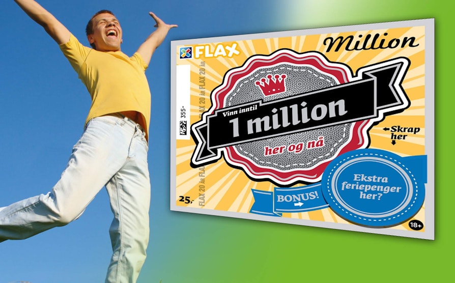 Flax, vinner, million, MillionFlax