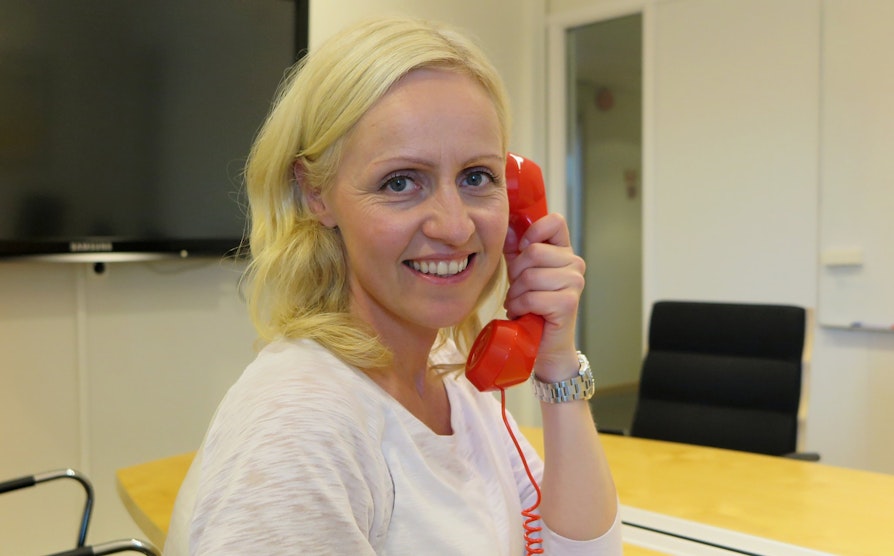 Ingrid, telefonen fra Hamar, ringer SuperLotto-vinner