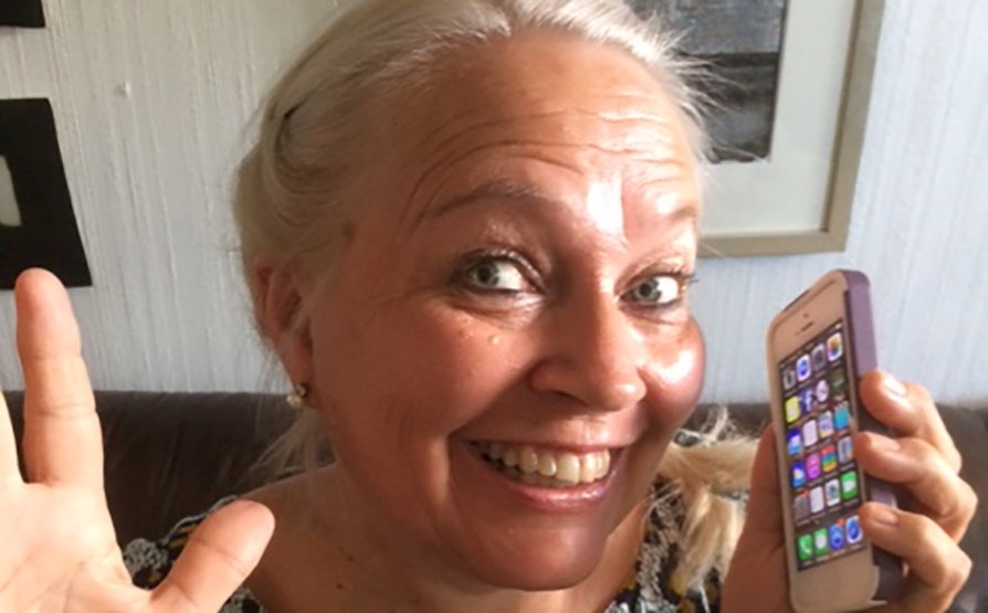Sylvi Irene Monsen fra Askim vant 1 million kroner i Nabolaget den 10. juli 2015.