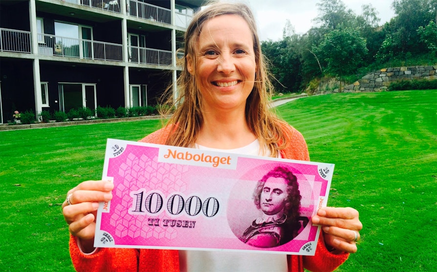 Helen Nyberg vant i Nabolaget i juli 2015