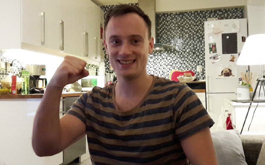 Arthur Burdek vant 473.626 kroner med andelsbank i Lotto 24. oktober 2015.