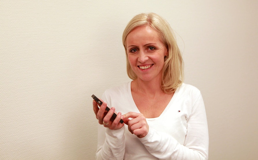 Ingrid Roterud Mathisen, ansvarlig for vinneroppfølging, VikingLotto, vinnersamtale