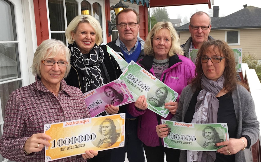 Tove Dalskog og naboene hennes på Dokka vant i Nabolaget 30. oktober.