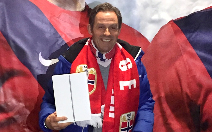 Dag Fodstad
vant iPad og 5000 kroner til grasrotmottaker Nittedal IL
