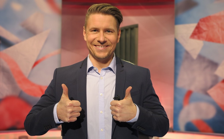 Programleder Reidar Buskenes, Lotto, 21.11.15