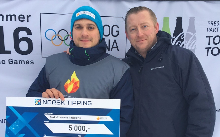 Fakkelturneen, Steinkjer, Thomas Johansen og ildsjelprisvinner Adrian Viken