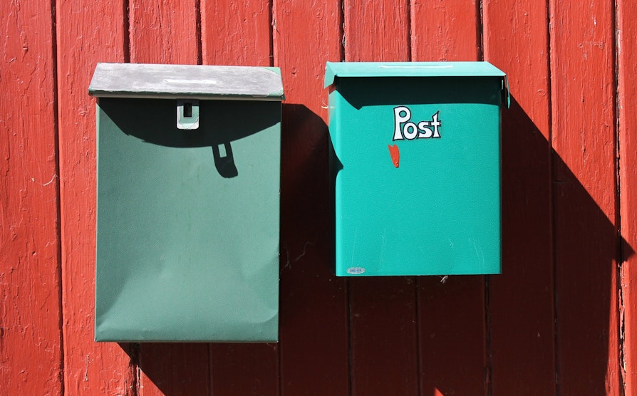 nabolaget, postkasser, illustrasjonsbilde